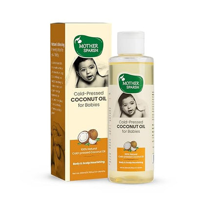 Mother Sparsh Cold Pressed Coconut Oil - PUSHMYCART