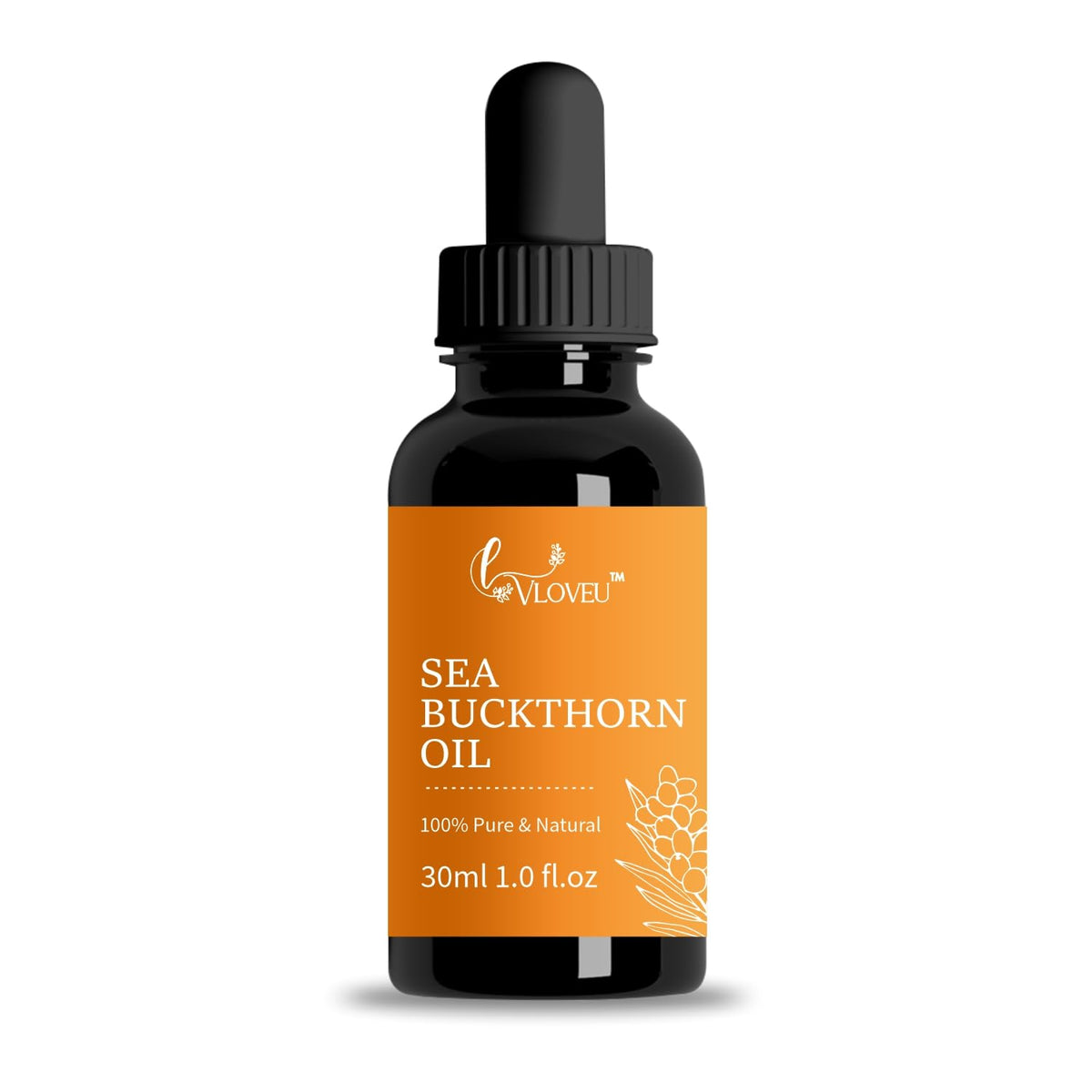 VLOVEU Seabuckthorn Oil  for Face and Hair | Helps Moisturize the Skin 