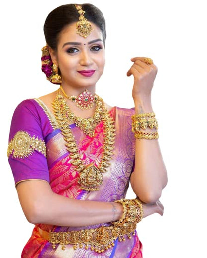 Vasthrlay Classic Kanjivaram Wedding Saree for festive ethnic occasions