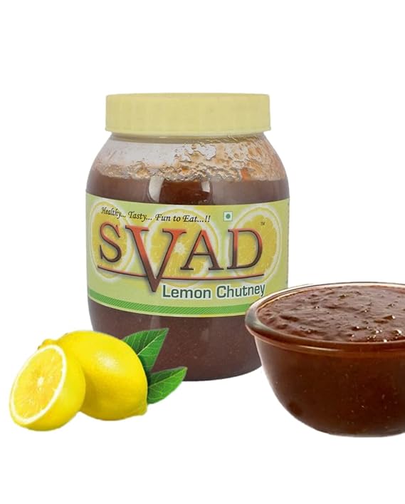 Svad Lemon Chutney - 800 GMS - PUSHMYCART