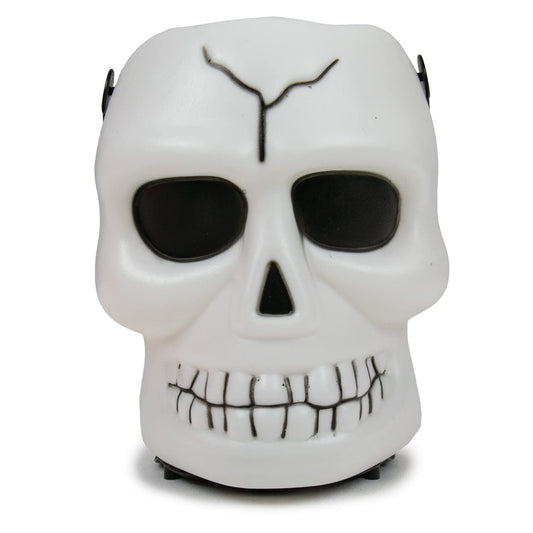 PartySanthe Halloween Skull Candy Bucket Trick or Treat Bowl Holder