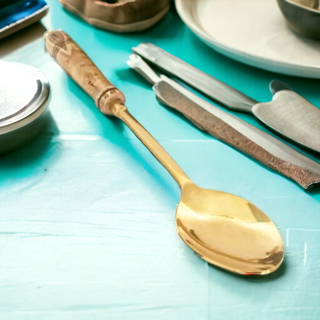 Tamas Brass Serving/Cooking Ladles - PUSHMYCART