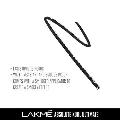 Lakme Absolute Kohl Ultimate Kajal - PUSHMYCART