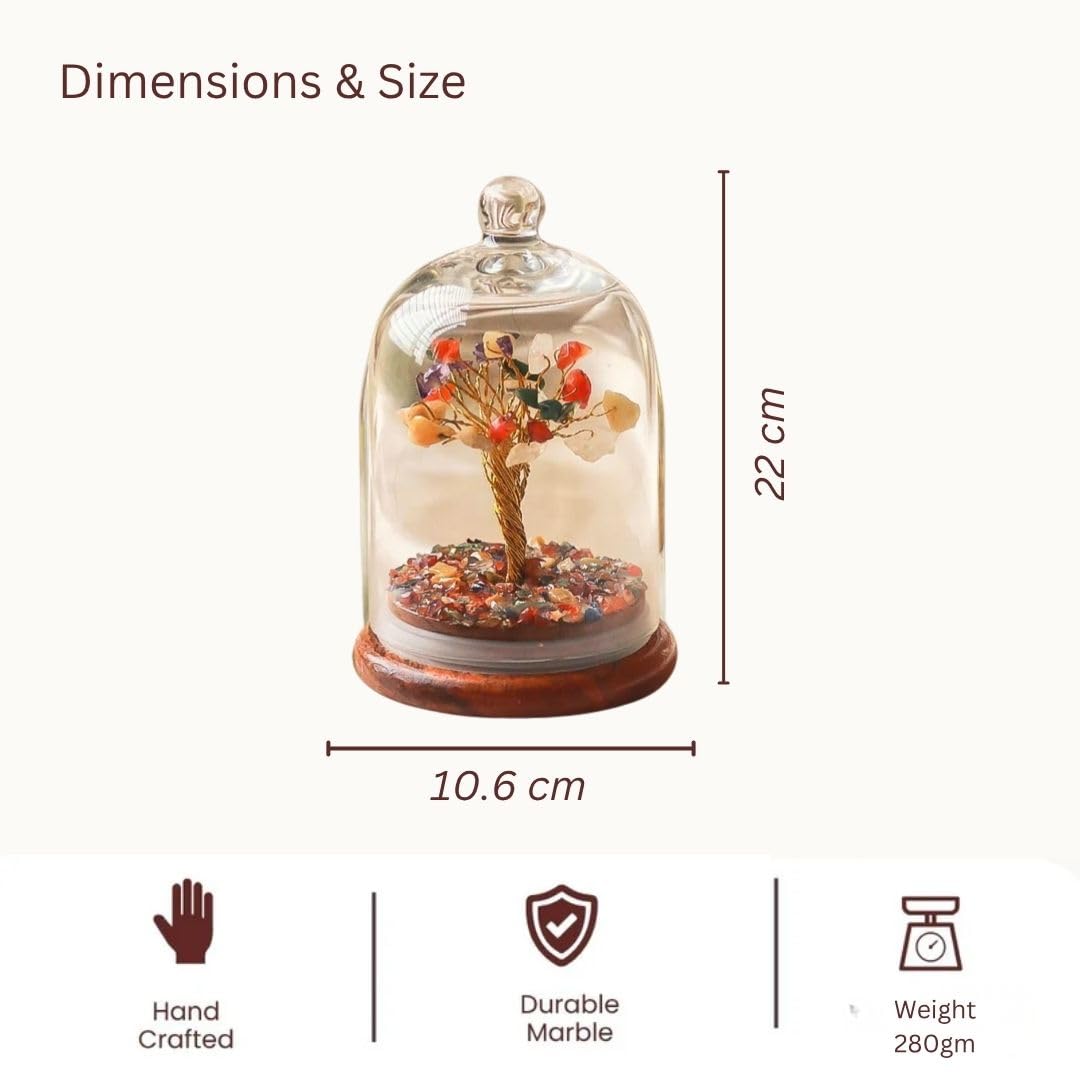 RITUALISTIC Dome Crystal Chakra Tree