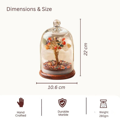 RITUALISTIC Dome Crystal Chakra Tree