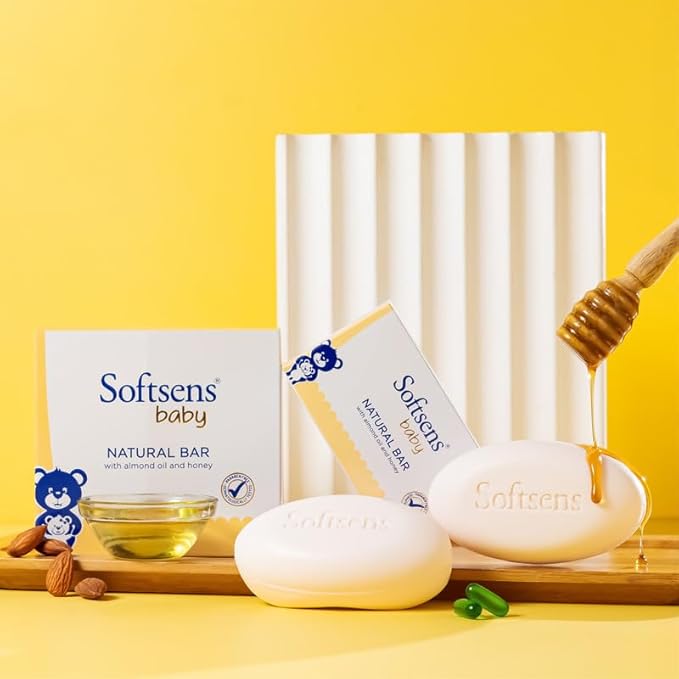 Softsens Baby Natural Bar Soap - PUSHMYCART
