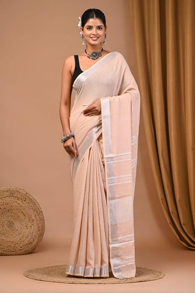 Vasthrlay Classic Traditional Saree with elegant bhagalpuri styling