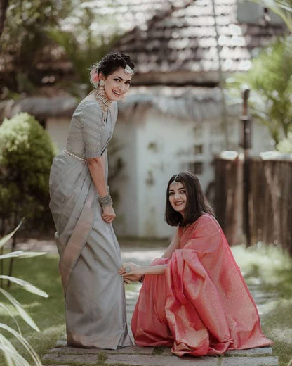 Vasthrlay Traditional Saree in Classic with refined banarasi ethnic appeal