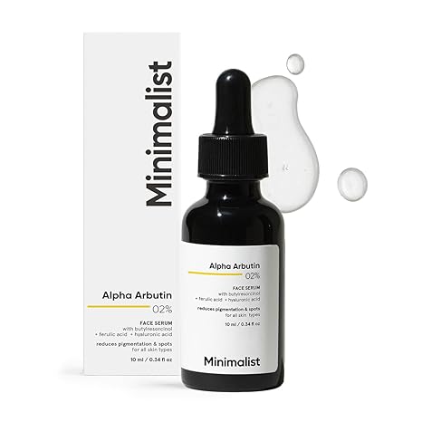 Minimalist Dark Spots Removal Serum with 2% Alpha Arbutin