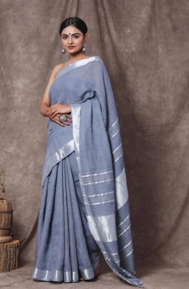 Vasthrlay Classic Traditional Saree with elegant bhagalpuri styling