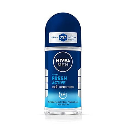 Nivea Men's Deodorant Roll On Fresh Active