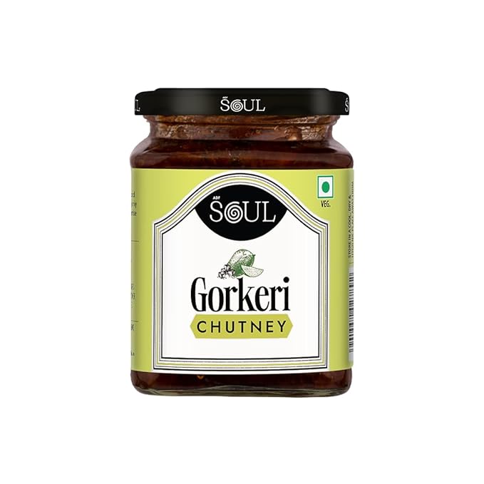 Soul Sweet Mango Relish Gor-Keri Chutney 325 Grams - PUSHMYCART