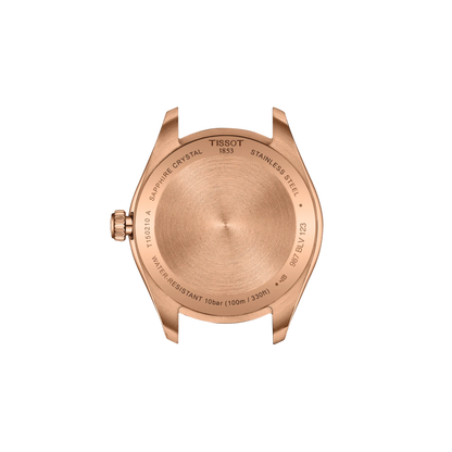 Tissot PR 100 34mm Brown Rose Gold