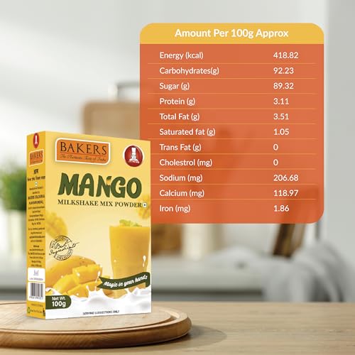 Bakers Milk Shake Mix |Mango Flavour