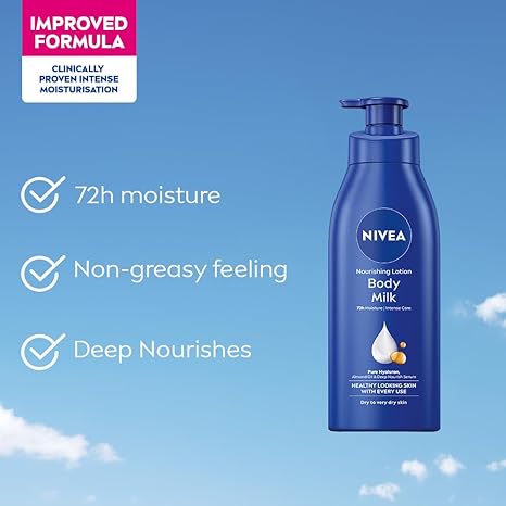 Nivea Nourishing Body Milk With Almond Oil