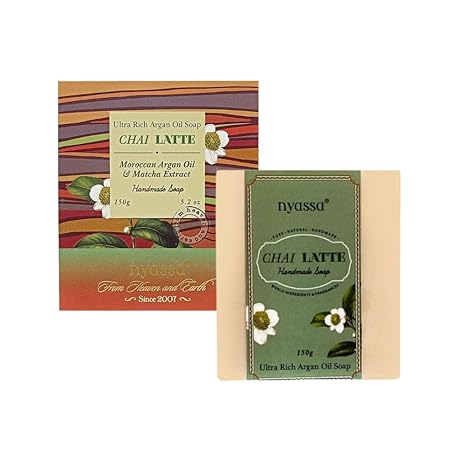 Nyassa Chai latte Luxurious Handmade Natural Bathing Soap - PUSHMYCART