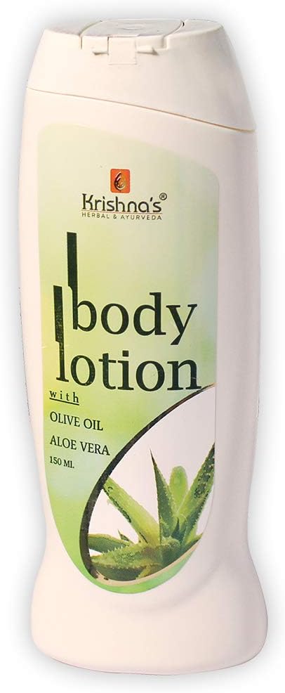 Krishna'S Herbal & Ayurveda Body Lotion With Olive Oil Aloe Vera 150Ml