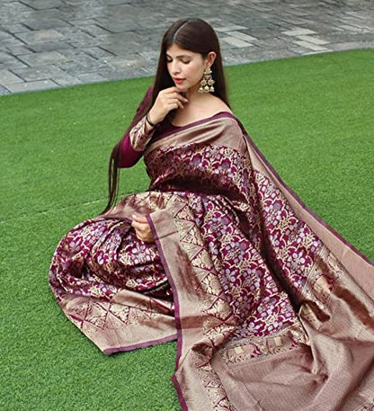Vasthrlay Classic Traditional Saree for wedding and party wear styling