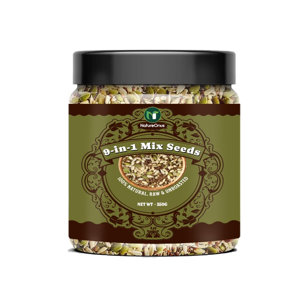NatureOnus 9 in 1 Raw Seeds Mix