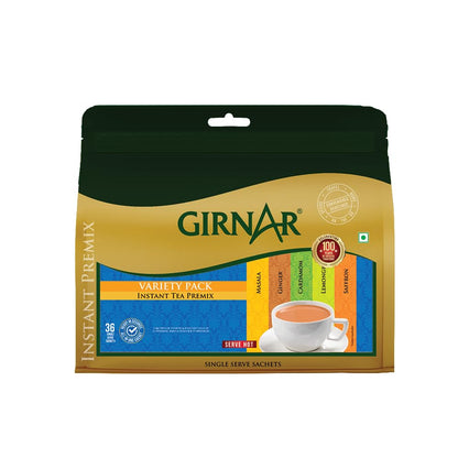 Girnar Instant Tea Premix Variety Pack