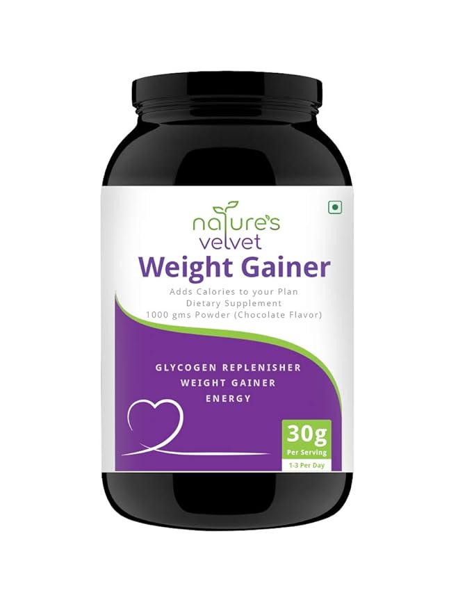 Nature's velvet Mass Gainer | Chocolate - PUSHMYCART