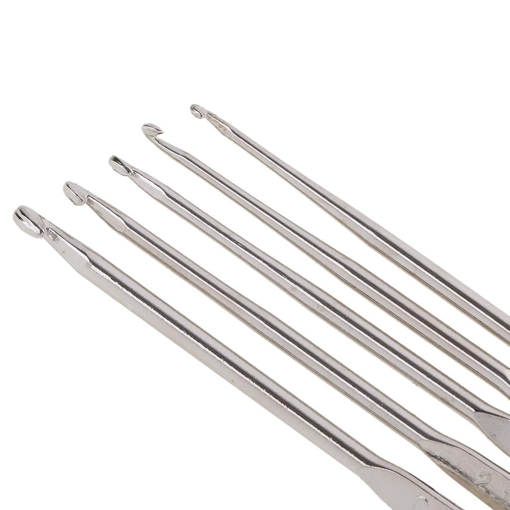 5 Pieces, Set Knitted Tools Double End Crochet Leptonema Practice Hook Lace Hook Needle - image 4