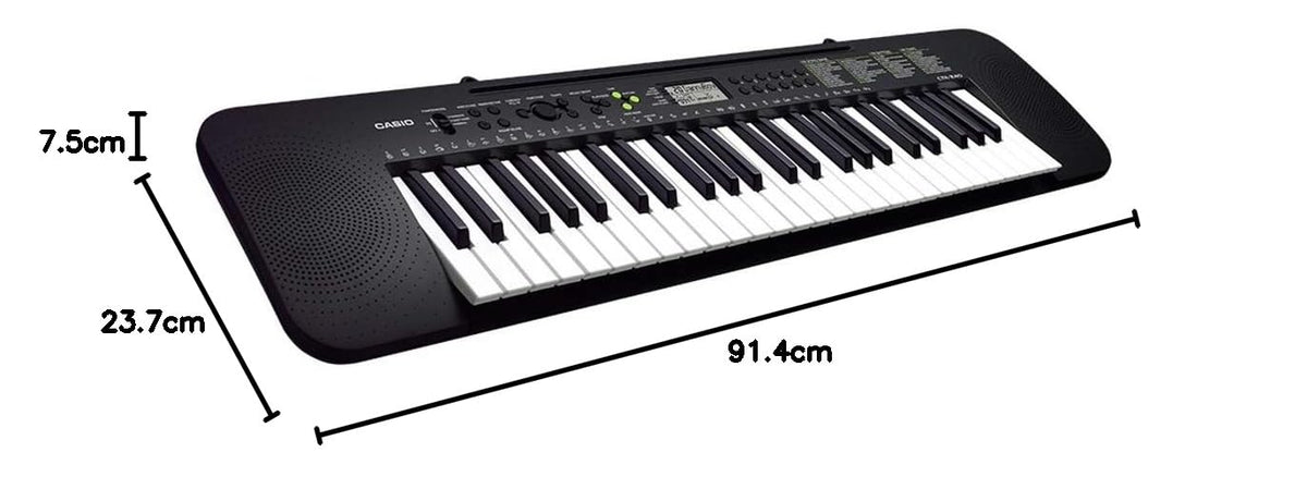 Casio CTK-240 49 Key Musical Keyboard Black