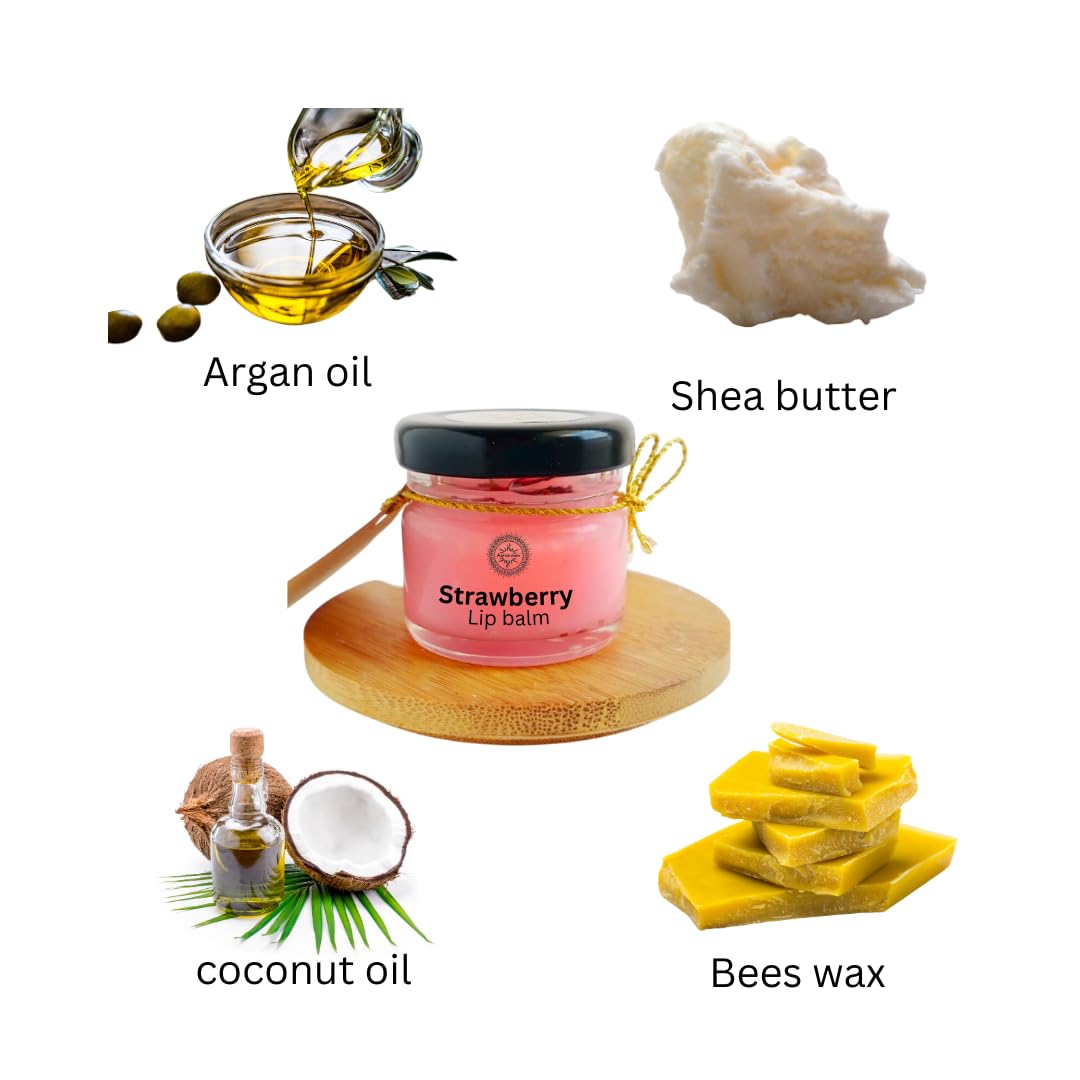 Aaranyam Rose and Coconut Lip Balm