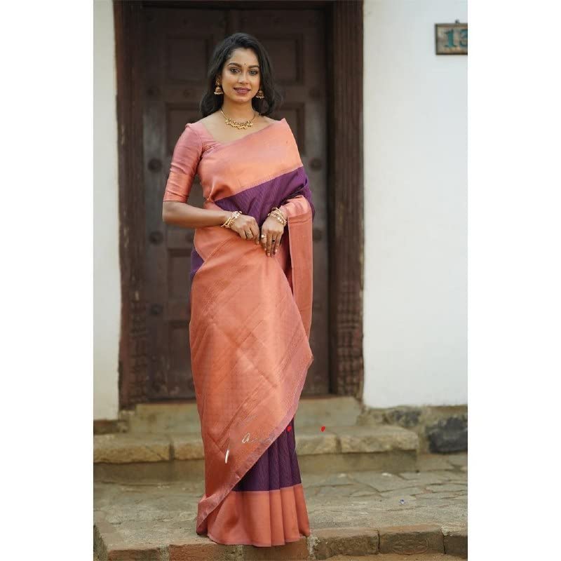 Vasthrlay Border Saree in Classic with refined banarasi ethnic appeal