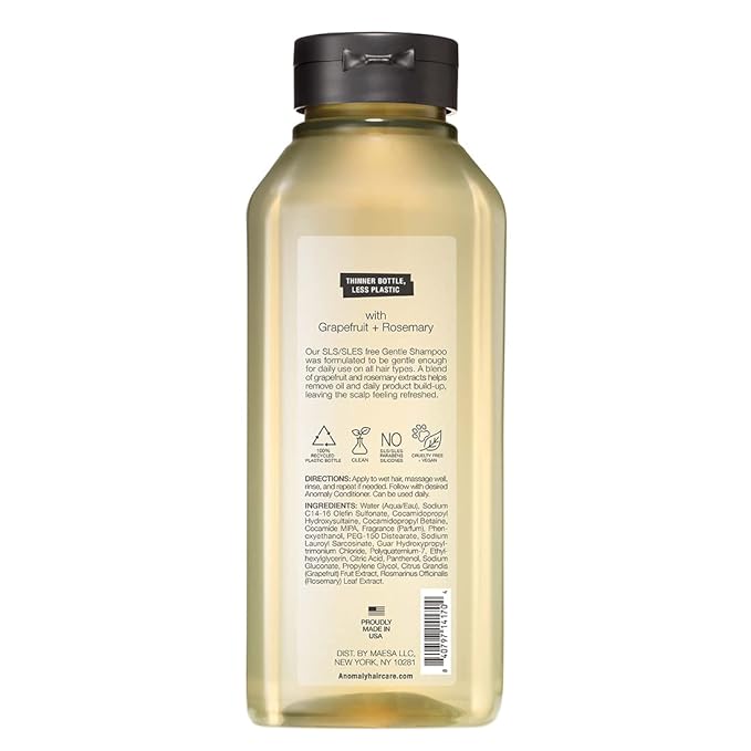 Anomaly Gentle Shampoo With Grapefruit & Rosemary 