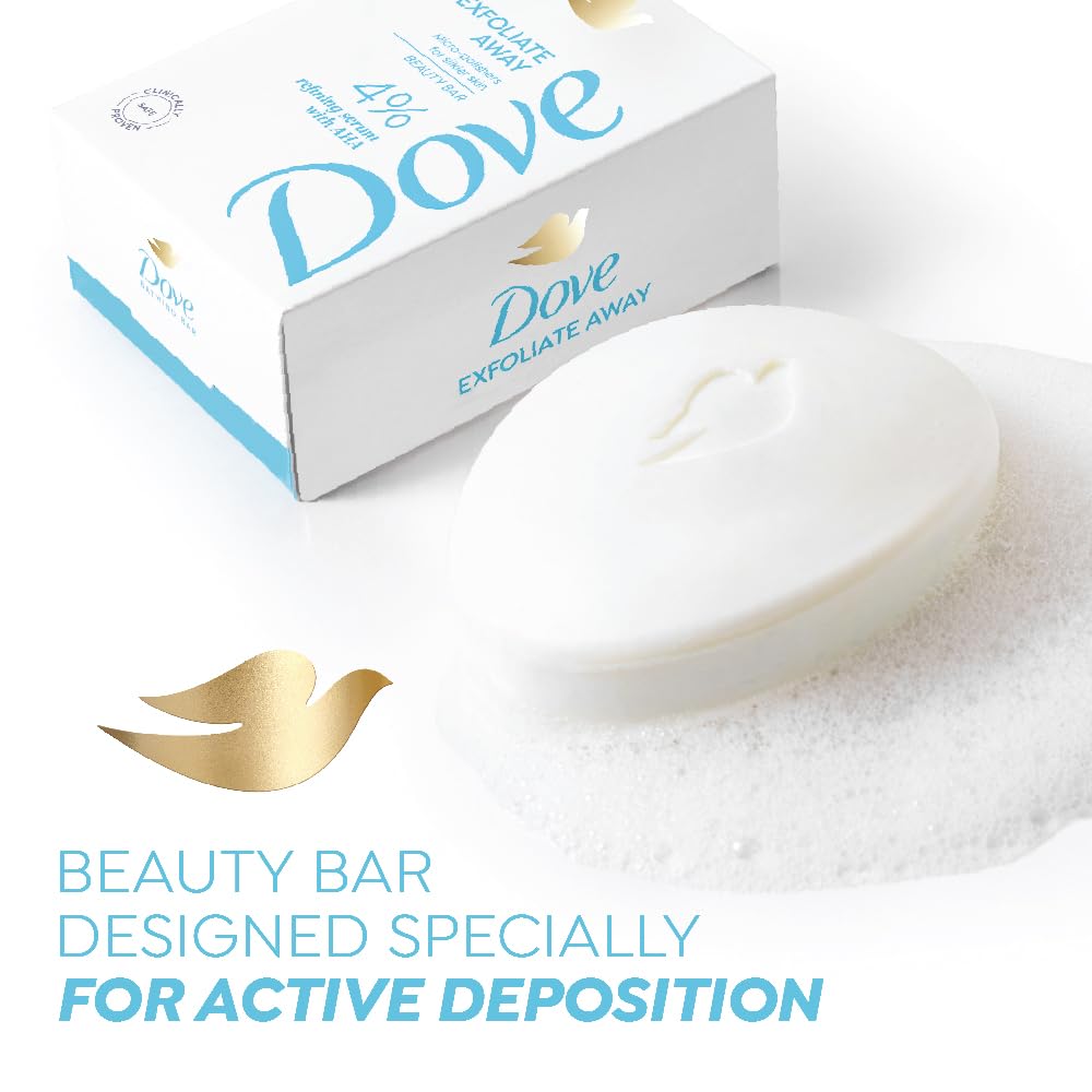 Dove Exfoliate Away Serum Beauty Bar