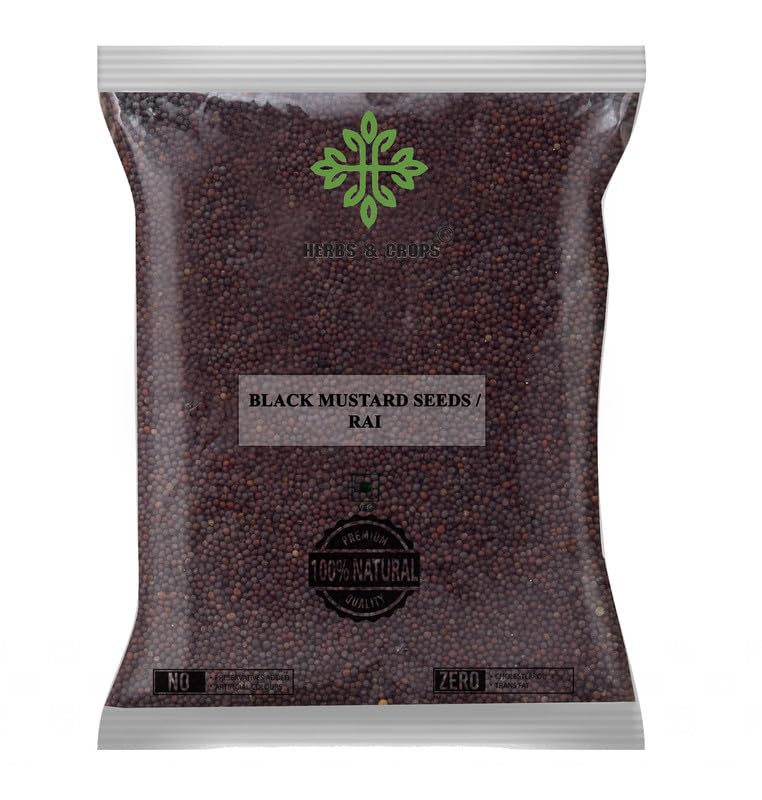 Herbs and Crops Select Black Mustard Seeds