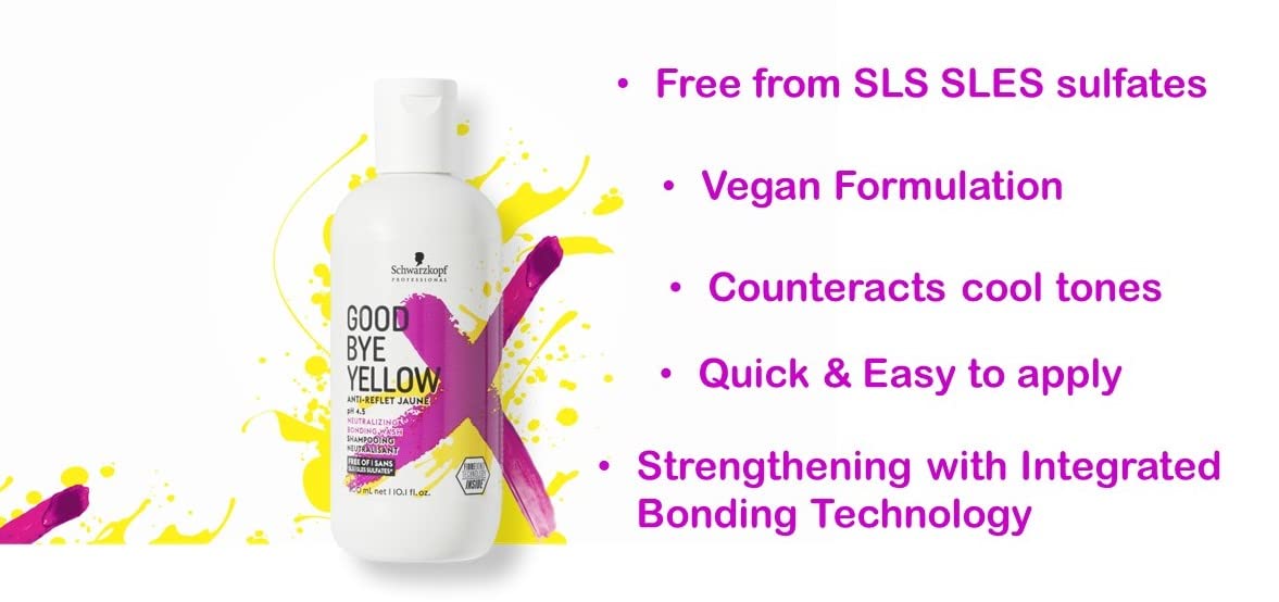 Schwarzkopf Goodbye Yellow Shampoo 300ml