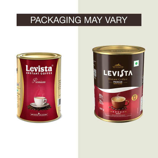 Levista Premium Instant Coffee Can 100g