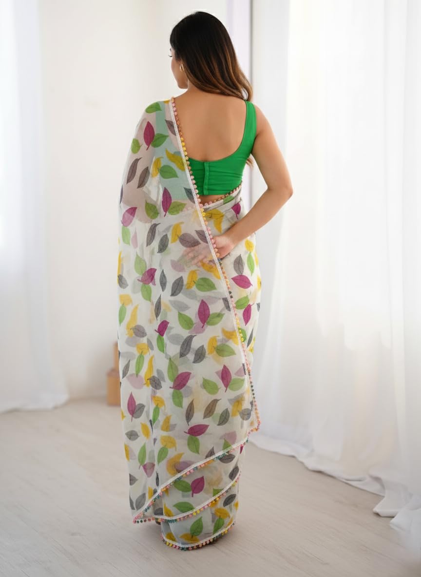 Vasthrlay Classic Traditional Saree with elegant chiffon styling
