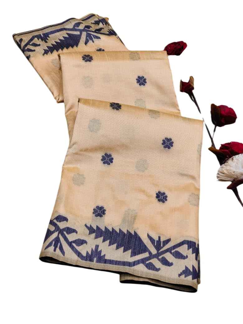 Vasthrlay Classic Tussar Kalamkari Saree for festive ethnic occasions