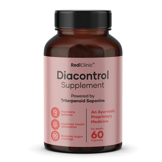 RediClinic DiaControl Gudmar Karela and Jamun Herbal Capsules 60 Capsules