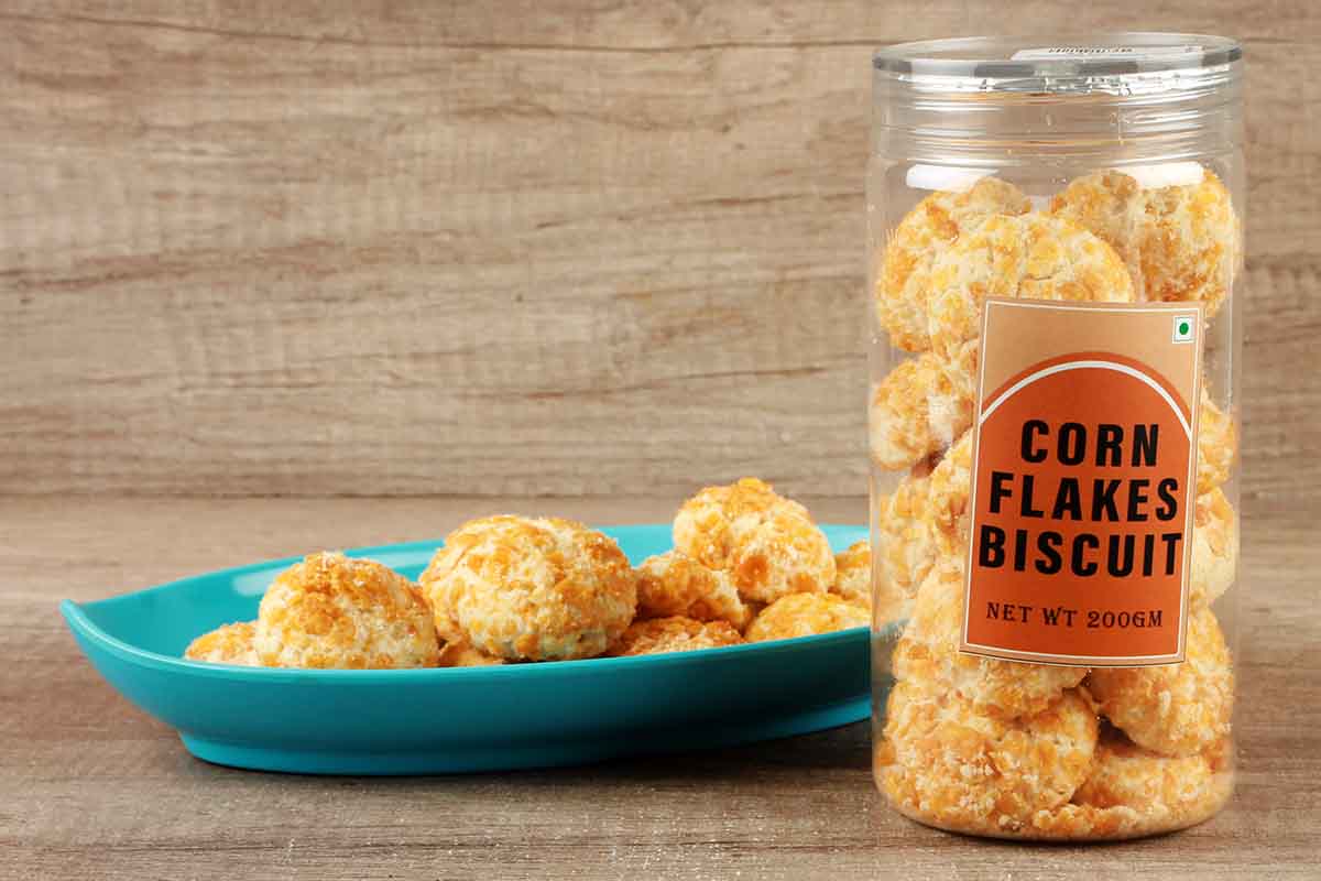 Neelam Foodland Corn Flakes Biscuits 