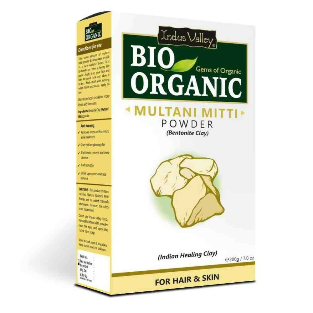 Indus Valley Bio Organic Multani Mitti Powder – PUSHMYCART