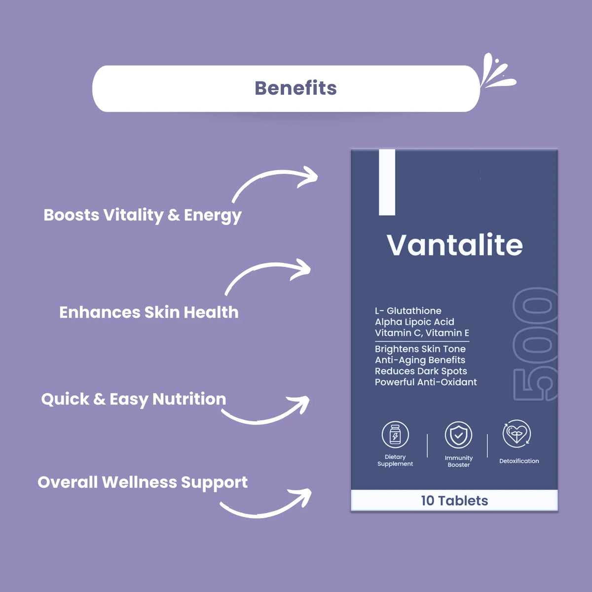 Skinaa Skinaa Vantalite 500mg Tablets