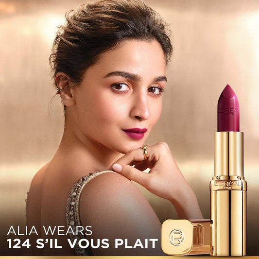 L'Oreal Paris Color Riche Satin Lipstick - 570 Worth It Intense
