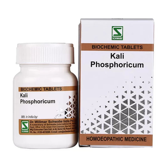 Dr Willmar Schwabe India Kali Phosphoricum Biochemic Tablet 6X - PUSHMYCART