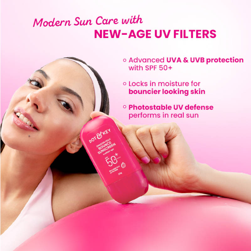 Dot & Key Dragon Fruit Bounce Sunscreen - UV protection