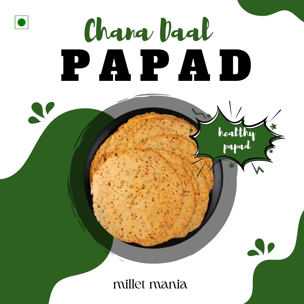 Millet Mania Chana Papad