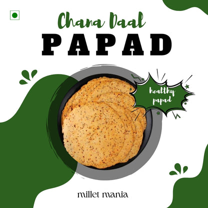 Millet Mania Chana Papad