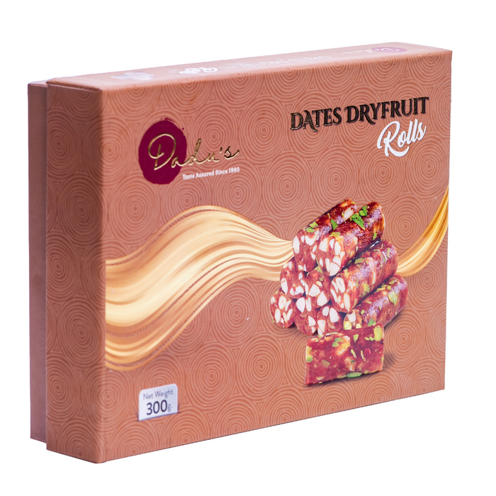 Dadu's Dates Dryfruit Roll - PUSHMYCART