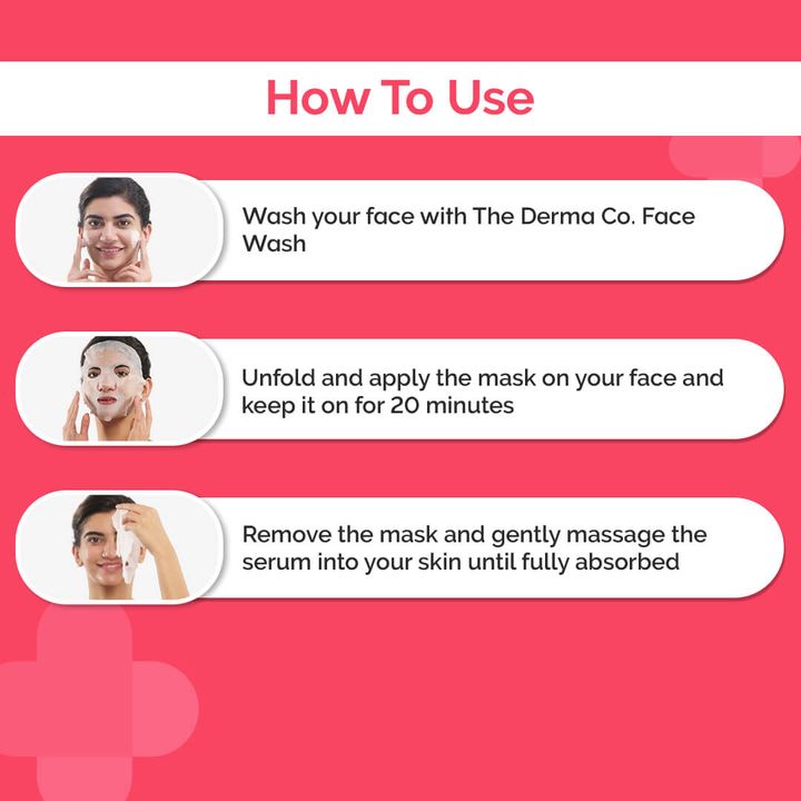 The Derma Co 1% Kojic + Arbutin Sheet Mask