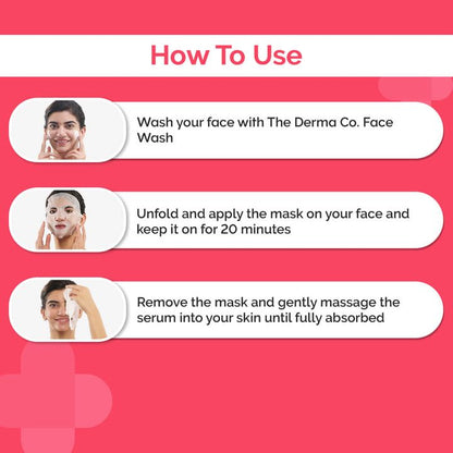 The Derma Co 1% Kojic + Arbutin Sheet Mask