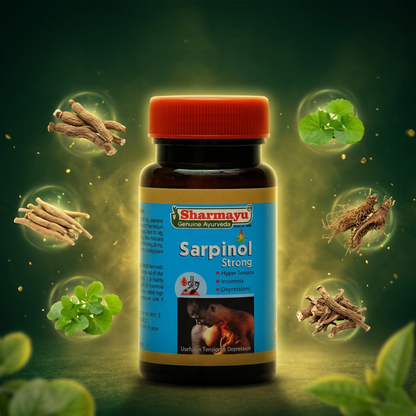 Sharmayu Ayurveda Sarpinol Strong Tablets 50 Tablets