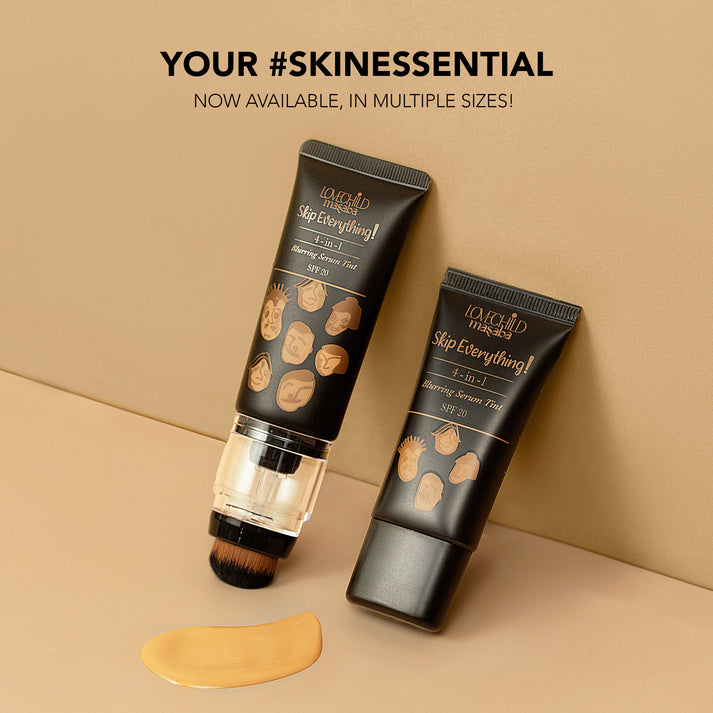 LoveChild Honest Honey | Skip Everything Blurring Serum Skin Tint Without Brush 
